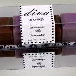 Chocolate & Lavender Diva Soaps