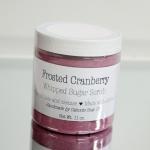 Frosted Cranberry Whipped Sugar Scrub